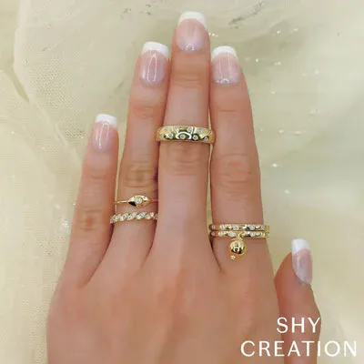 0.07ctw Diamond Band Ring
