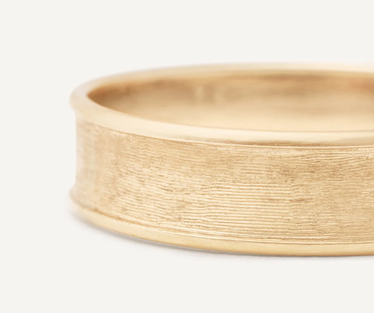 18K Yellow Gold Unisex Stackable Ring