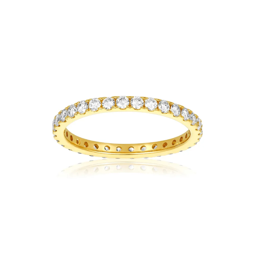 4 Prong Diamond Eternity Band