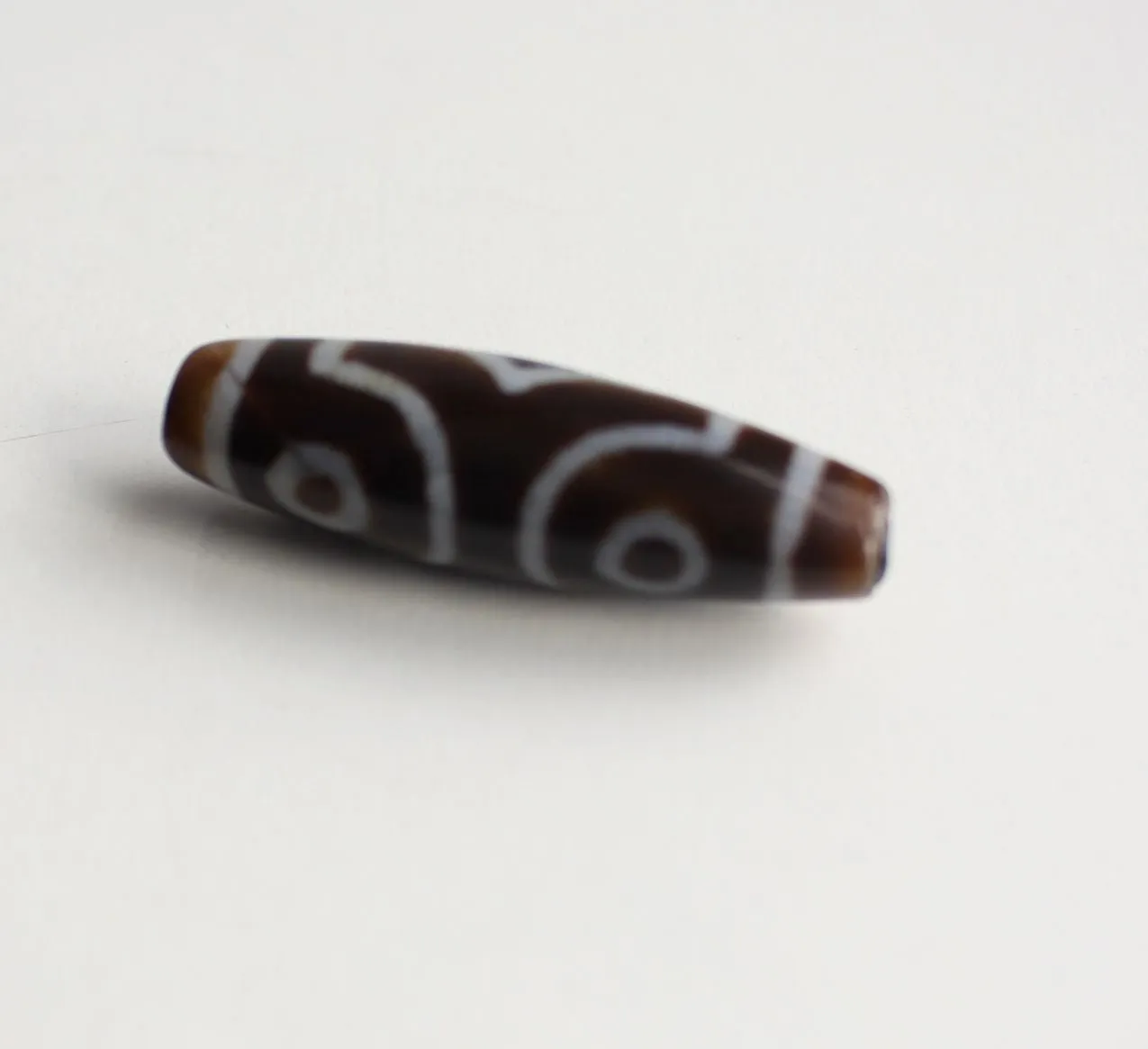 42 mm Three Eyed Dzi Bead