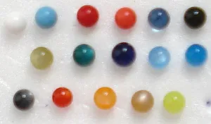 5mm (8988) Undrilled Colored Balls