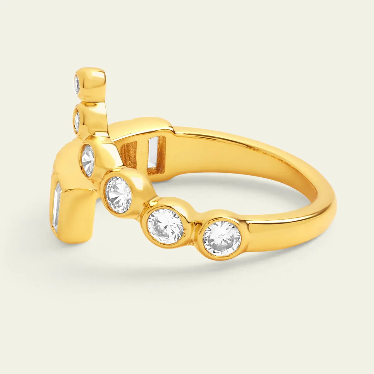 Abstract Stackable Ring