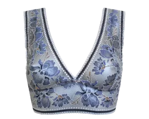 Amber Bralette Blue