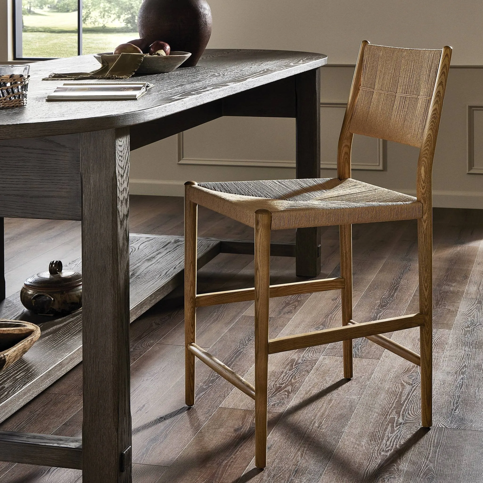 Amber Lewis x Four Hands Dara Stool