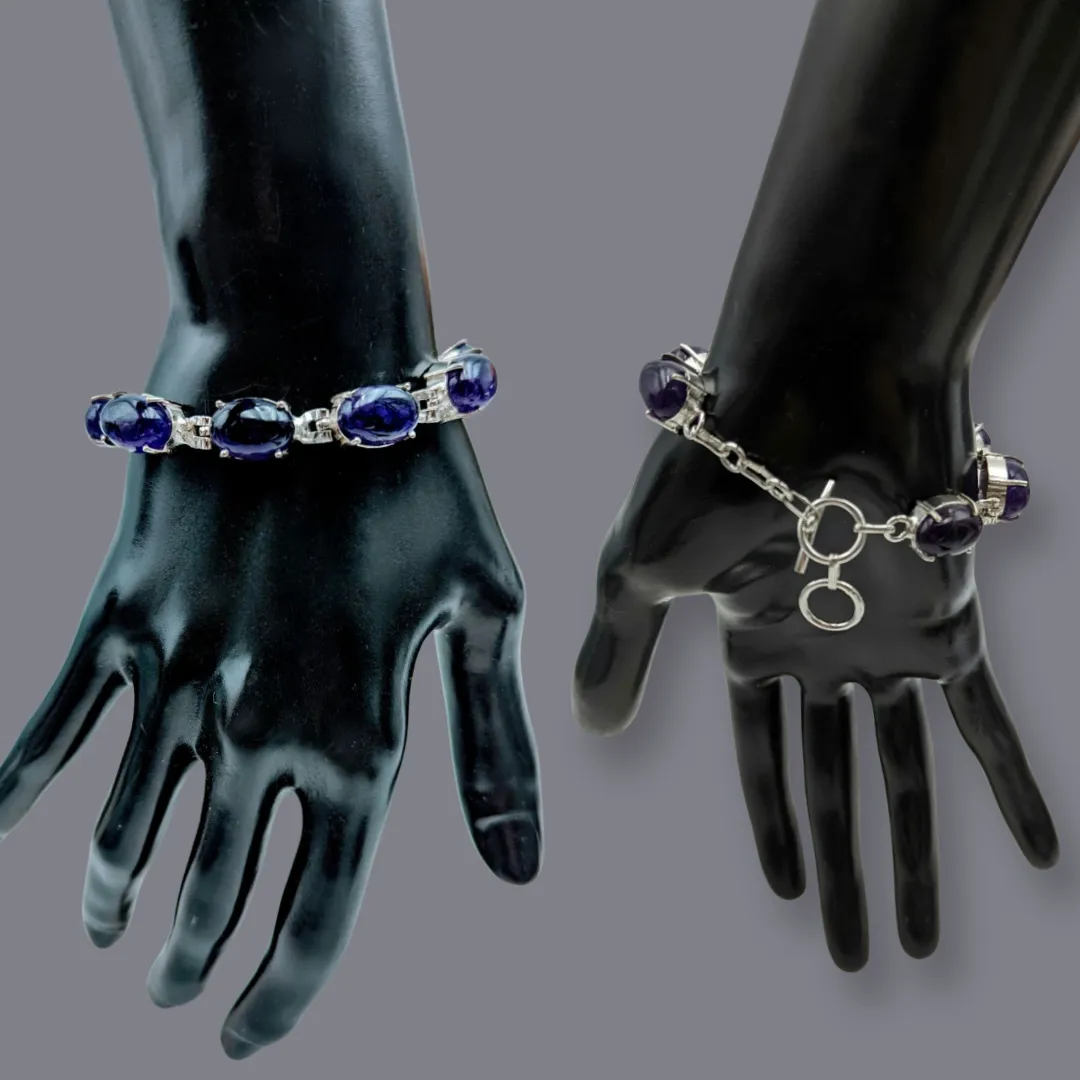 Amethyst, Tennis, Bracelet