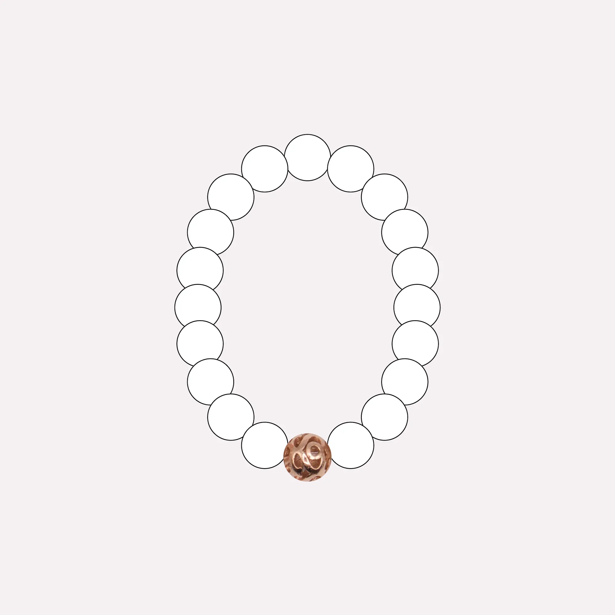 Beaded Bracelet Hardware Color