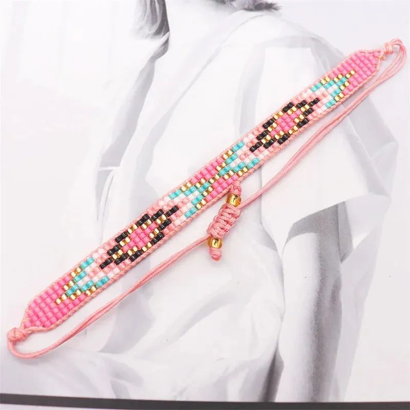 Beaded Hamsara Bracelet Set
