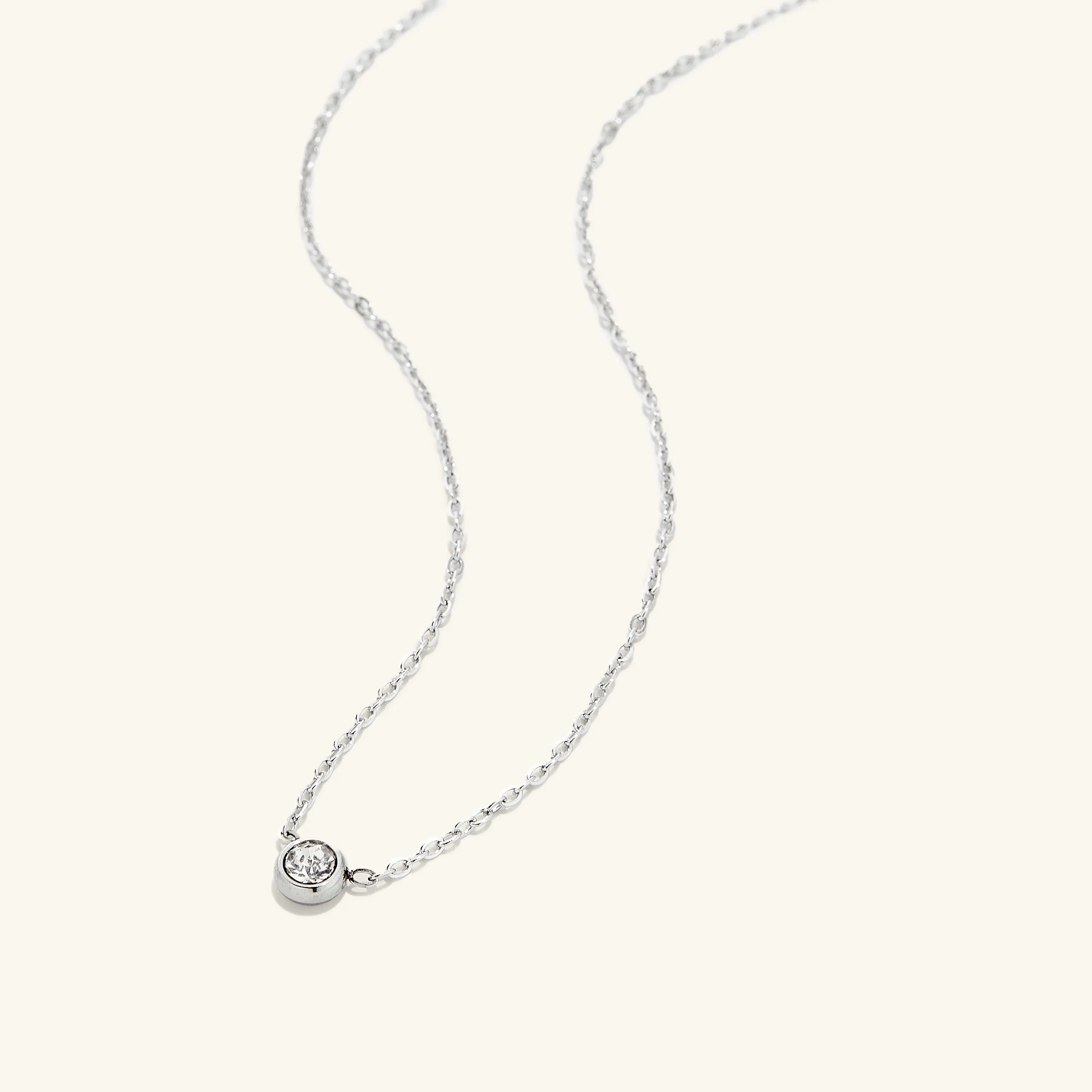 Bezel Necklace