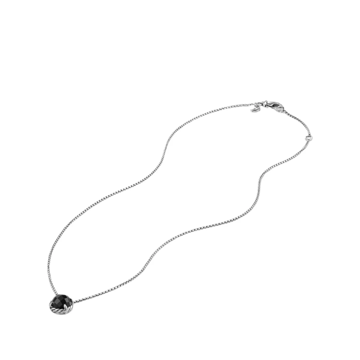 Chatelaine Pendant Necklace with Black Onyx