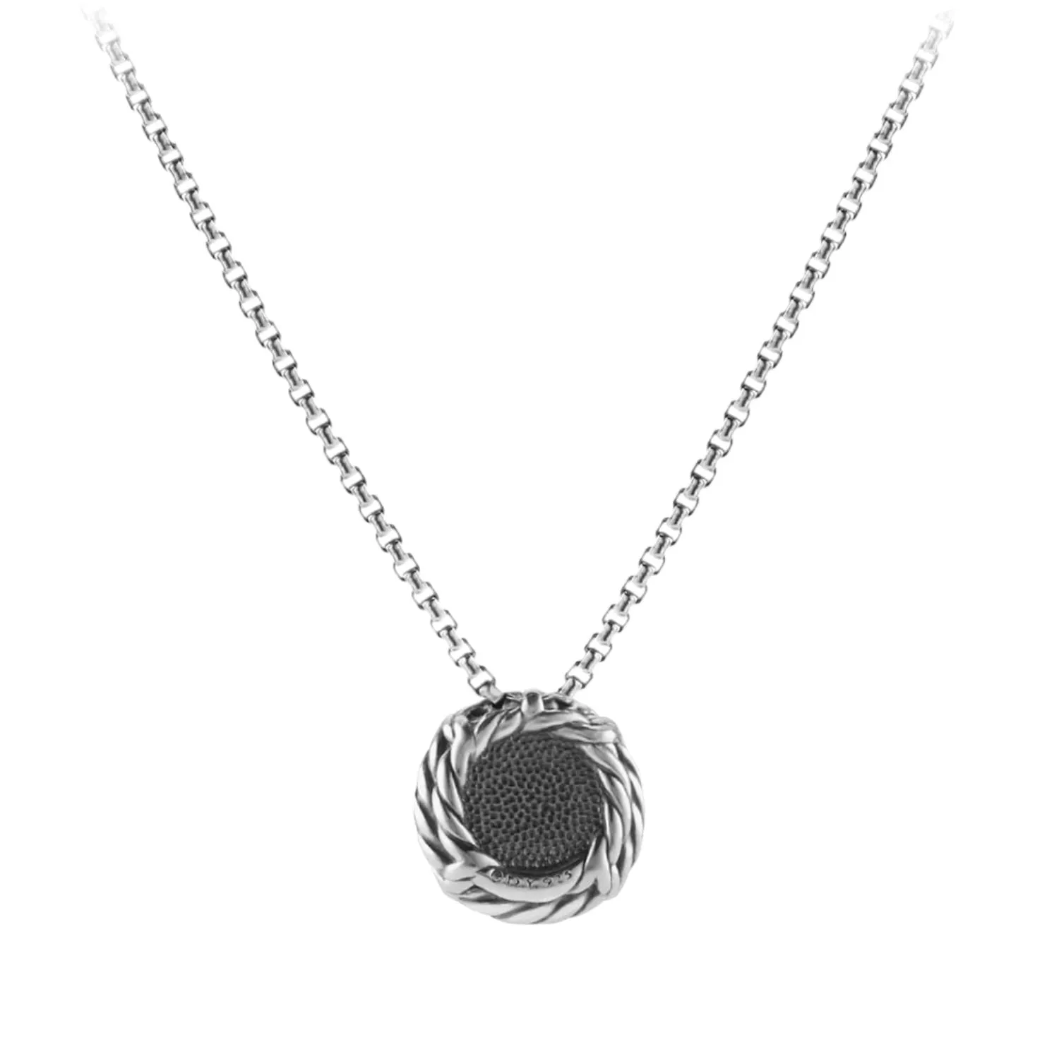 Chatelaine Pendant Necklace with Black Onyx