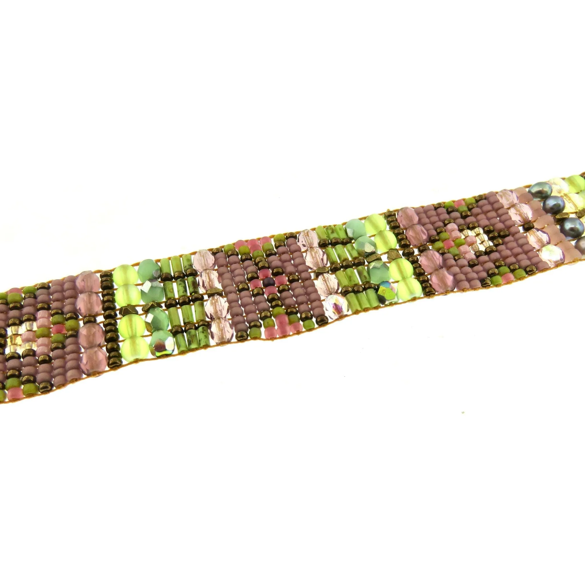 CHILI ROSE SPRING SPRING SLIDER  COWBOY BRACELET