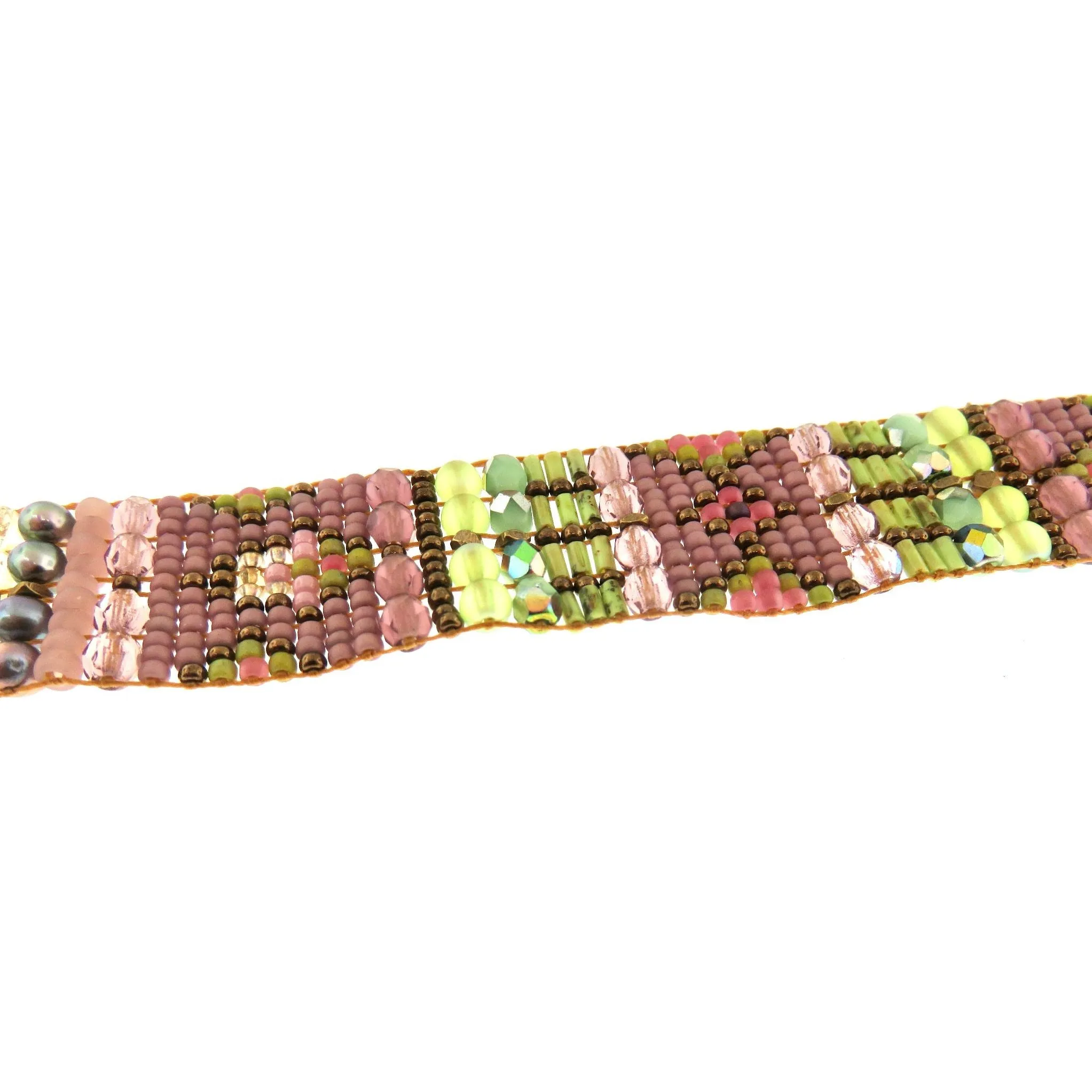 CHILI ROSE SPRING SPRING SLIDER  COWBOY BRACELET