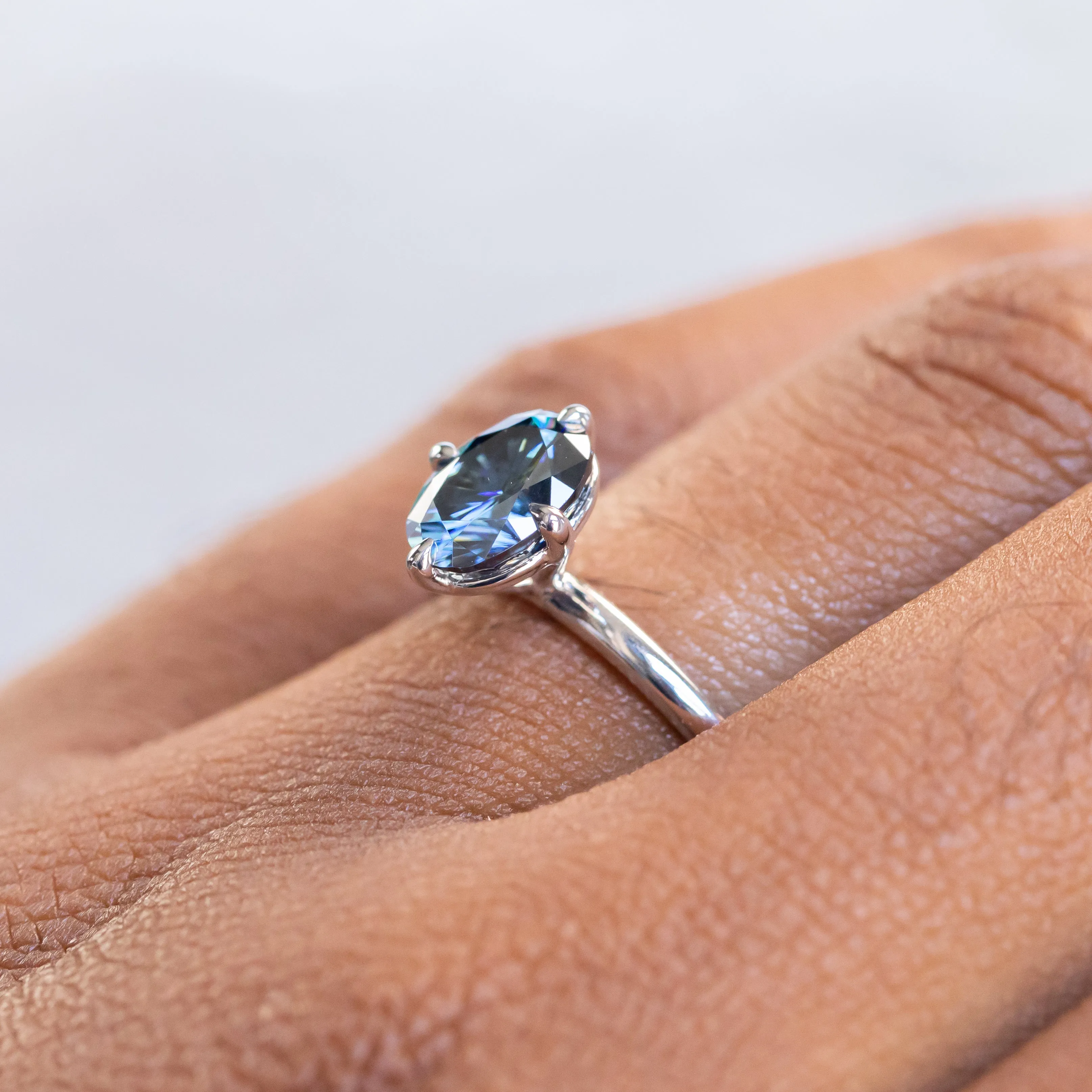Compass Set Solitaire Stackable - Setting