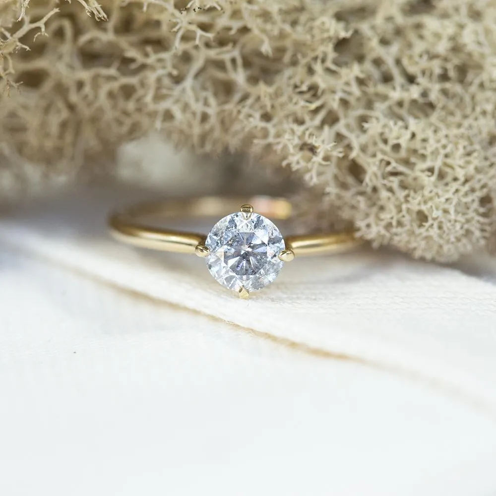 Compass Set Solitaire Stackable - Setting