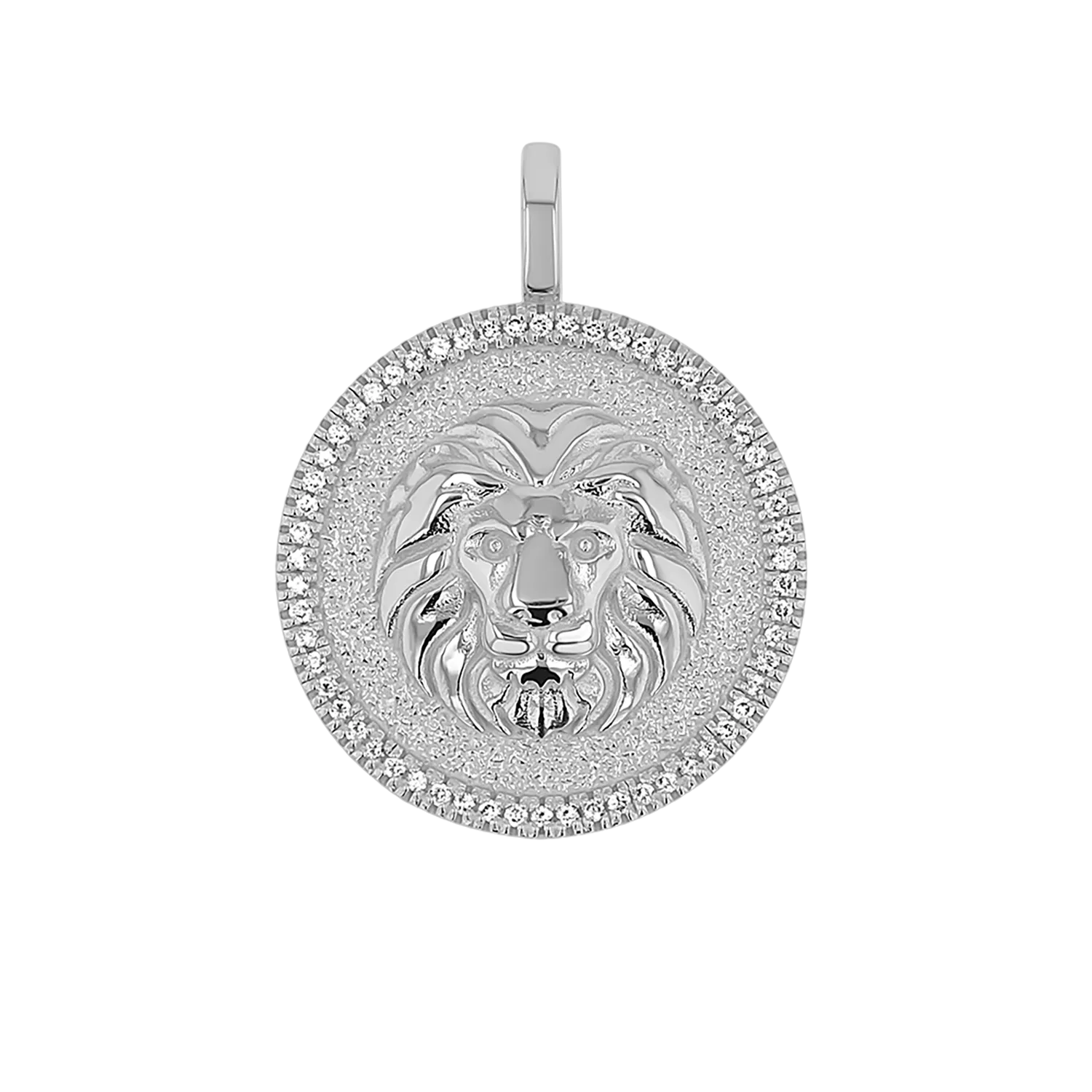 Diamond Zodiac Coin Medallion Charm