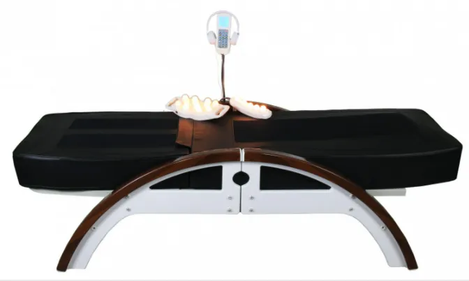 Far Infrared Full Body Jade Therapy Massage Bed / Spinal Traction Table 11 Rollers 2 Tappers BLUETOOTH