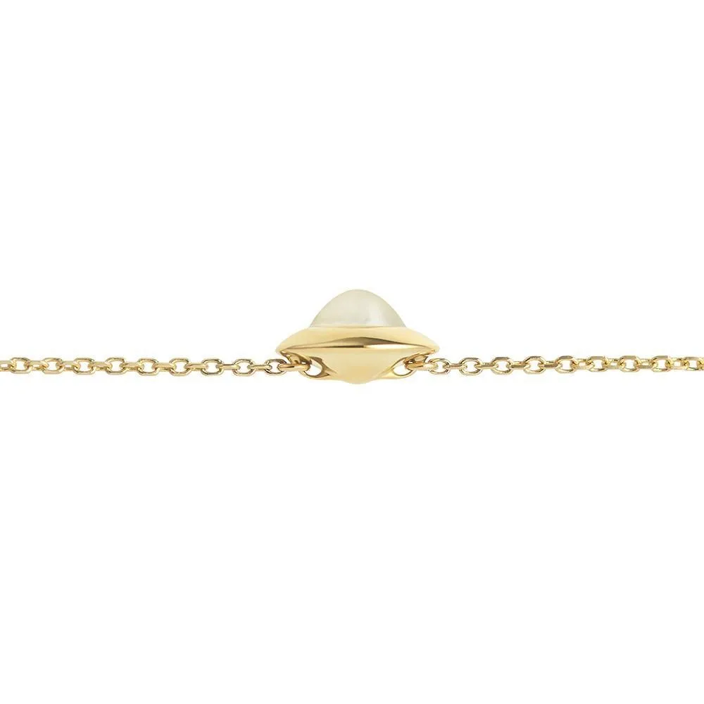 Gems of Cosmo 18K Gold Bracelet w. Amethyst