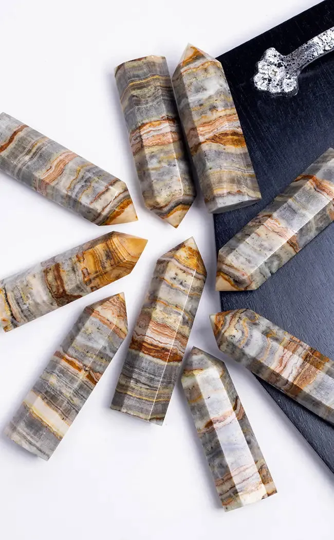 Gey Banded Onyx Generator Tower Points