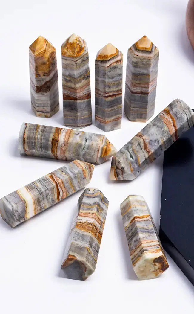 Gey Banded Onyx Generator Tower Points