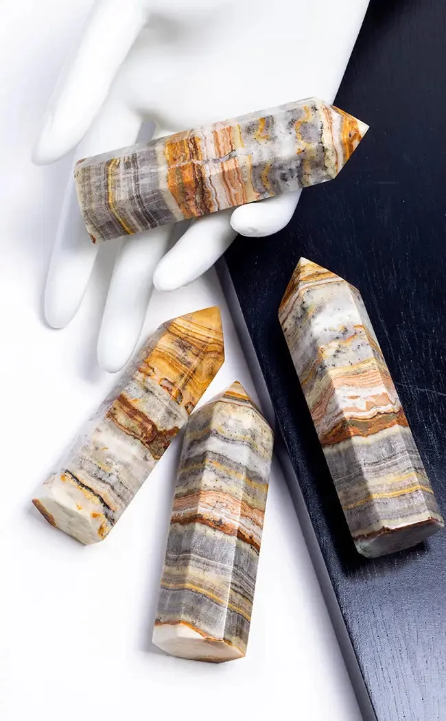 Gey Banded Onyx Generator Tower Points