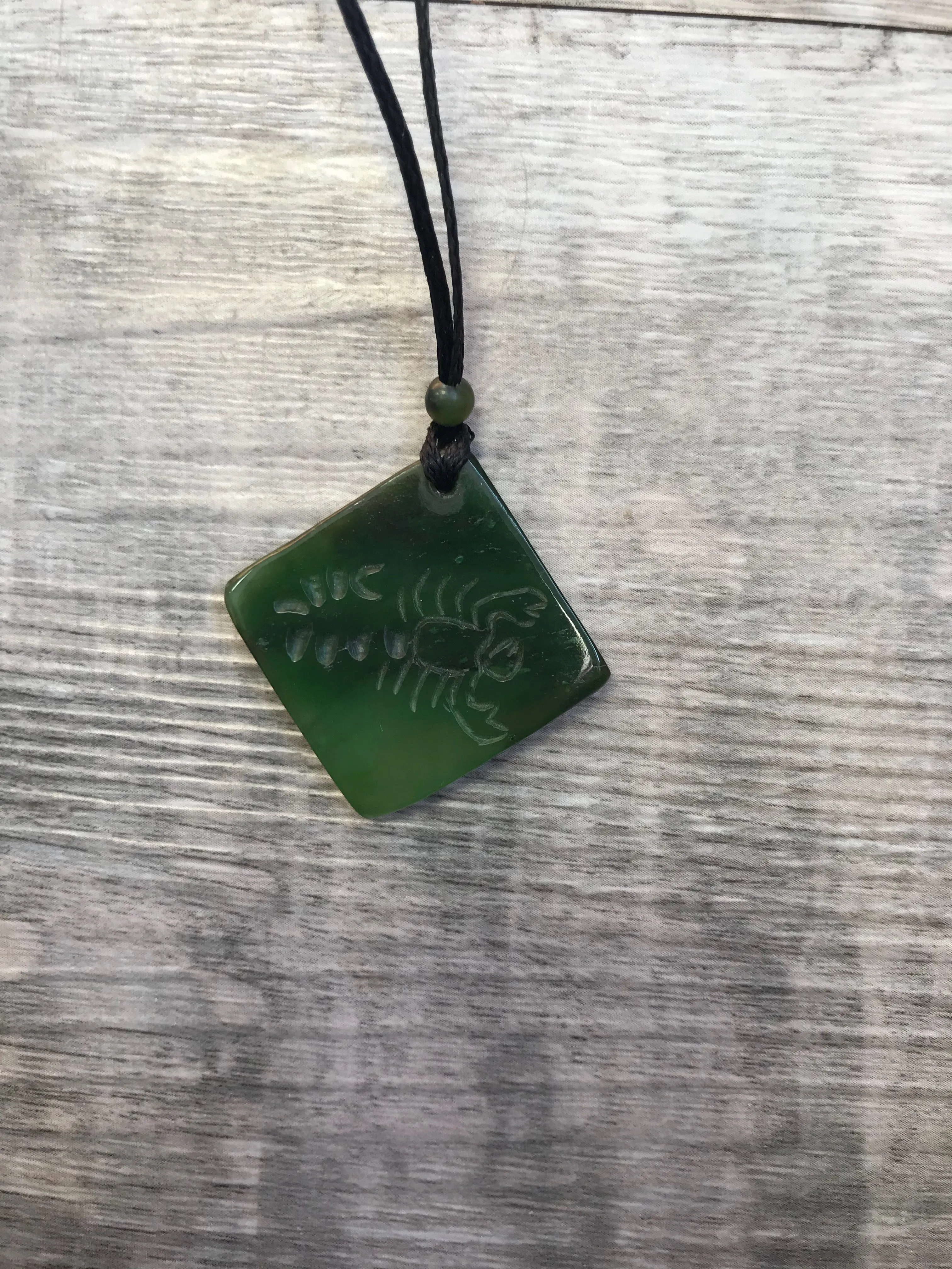 Jade Horoscope Pendant