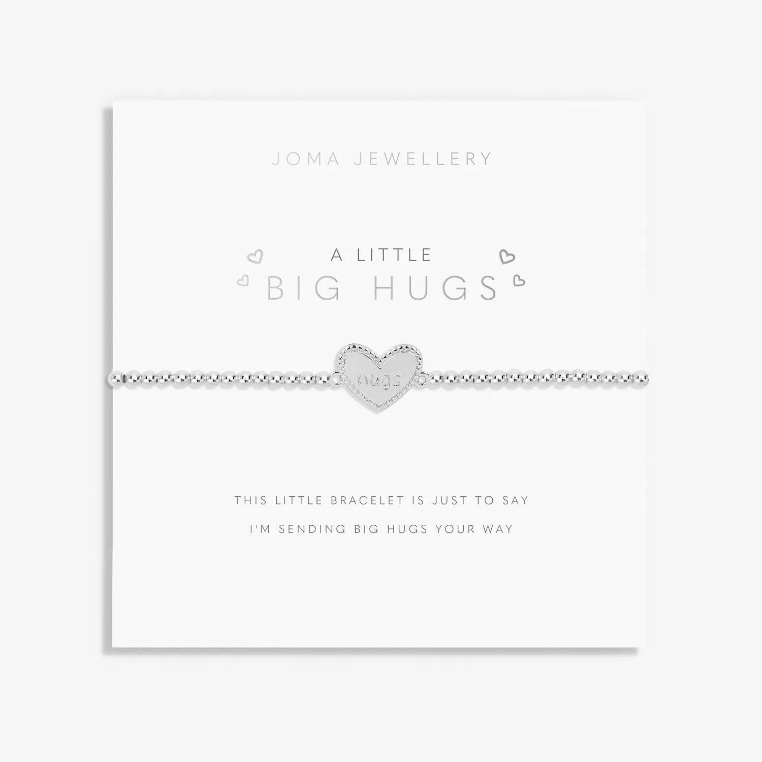 Joma Jewellery Silver Plated A Little 'Big Hugs' Bracelet