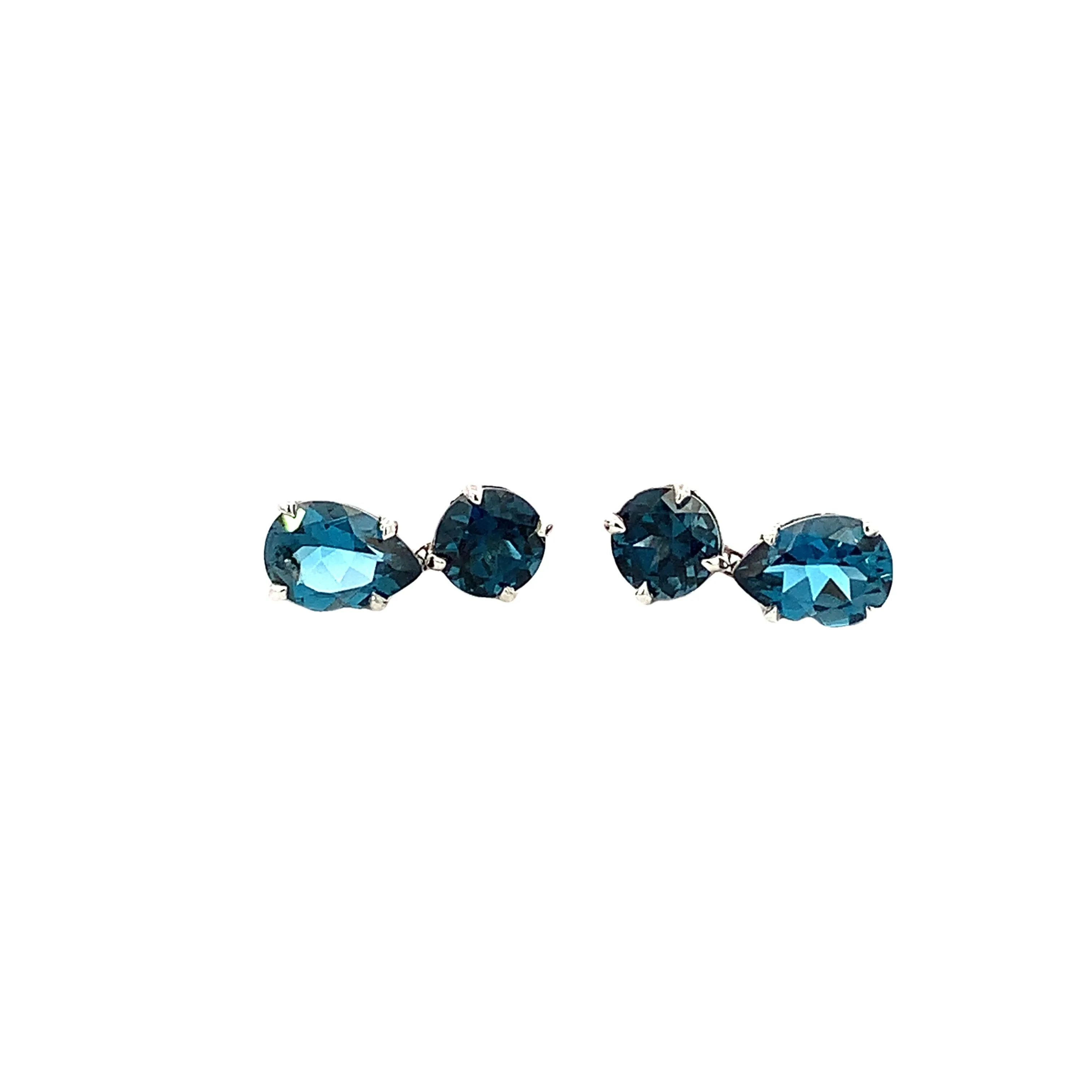 London Blue Topaz Drop Earrings - made to order