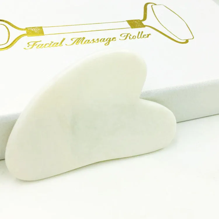 Natural Jade Beauty Instrument Double-Headed Jade Roller Facial Full Set Massage Beauty Instrument