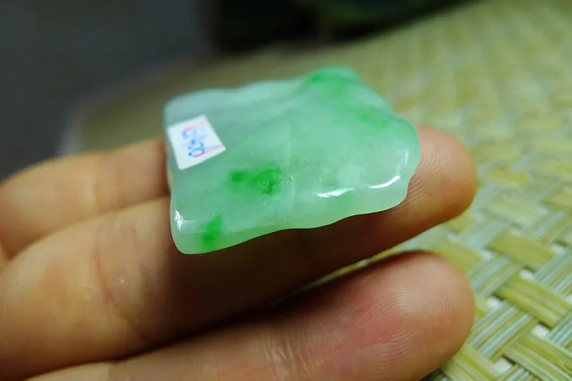 Natural Jade Rough Jadeite Raw (13g,3.5X2.7X0.55cm)