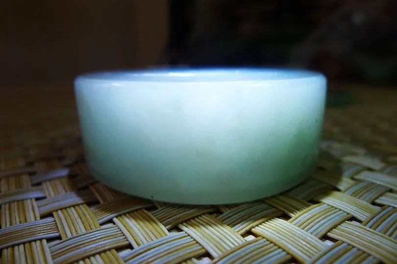 Natural Jade Rough Jadeite Raw (141g,5.25X5.25X1.9cm)