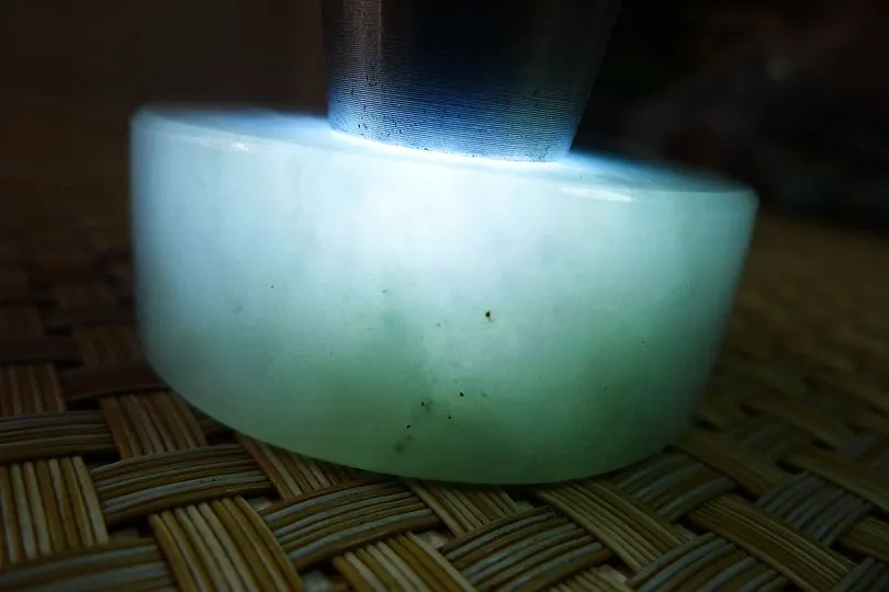 Natural Jade Rough Jadeite Raw (141g,5.25X5.25X1.9cm)