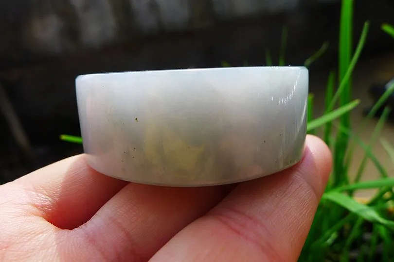 Natural Jade Rough Jadeite Raw (141g,5.25X5.25X1.9cm)