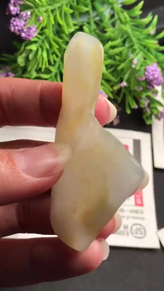 Natural Jade Rough Jadeite Raw (20g,6.2x3.5x0.6cm)-V3034