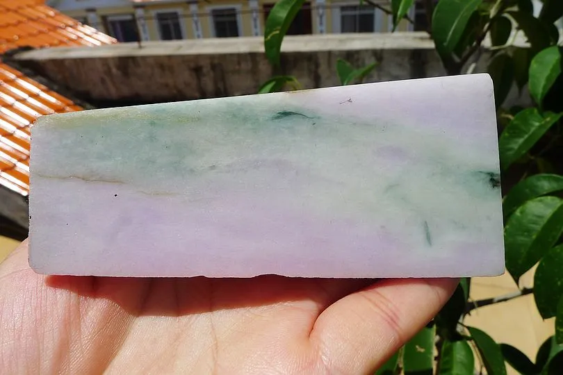 Natural Jade Rough Jadeite Raw (625g,11.5X5.5X4.8cm)
