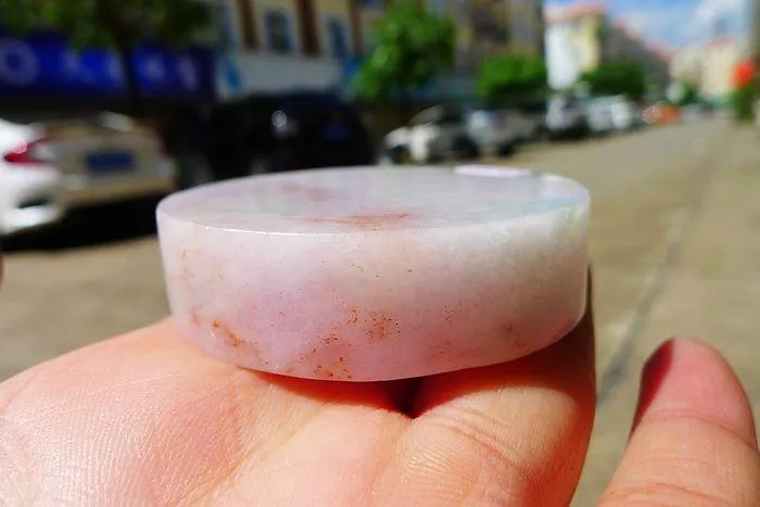 Natural Jade Rough Jadeite Raw S-(110g,5.4X1.4cm)