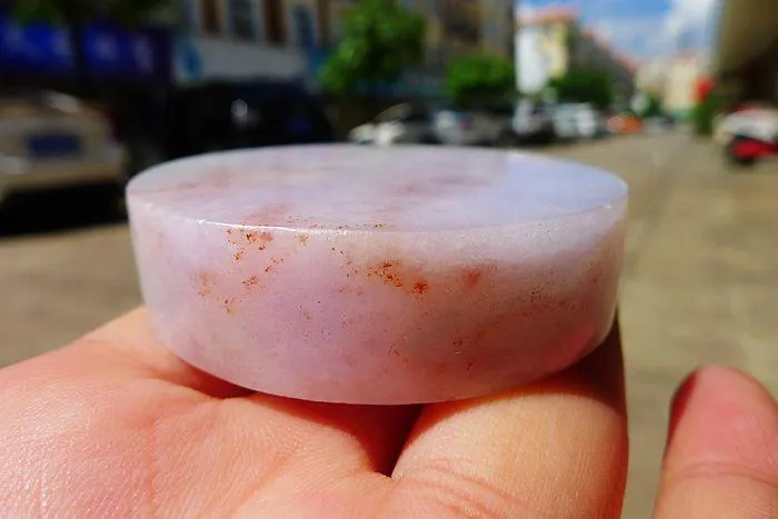 Natural Jade Rough Jadeite Raw S-(110g,5.4X1.4cm)