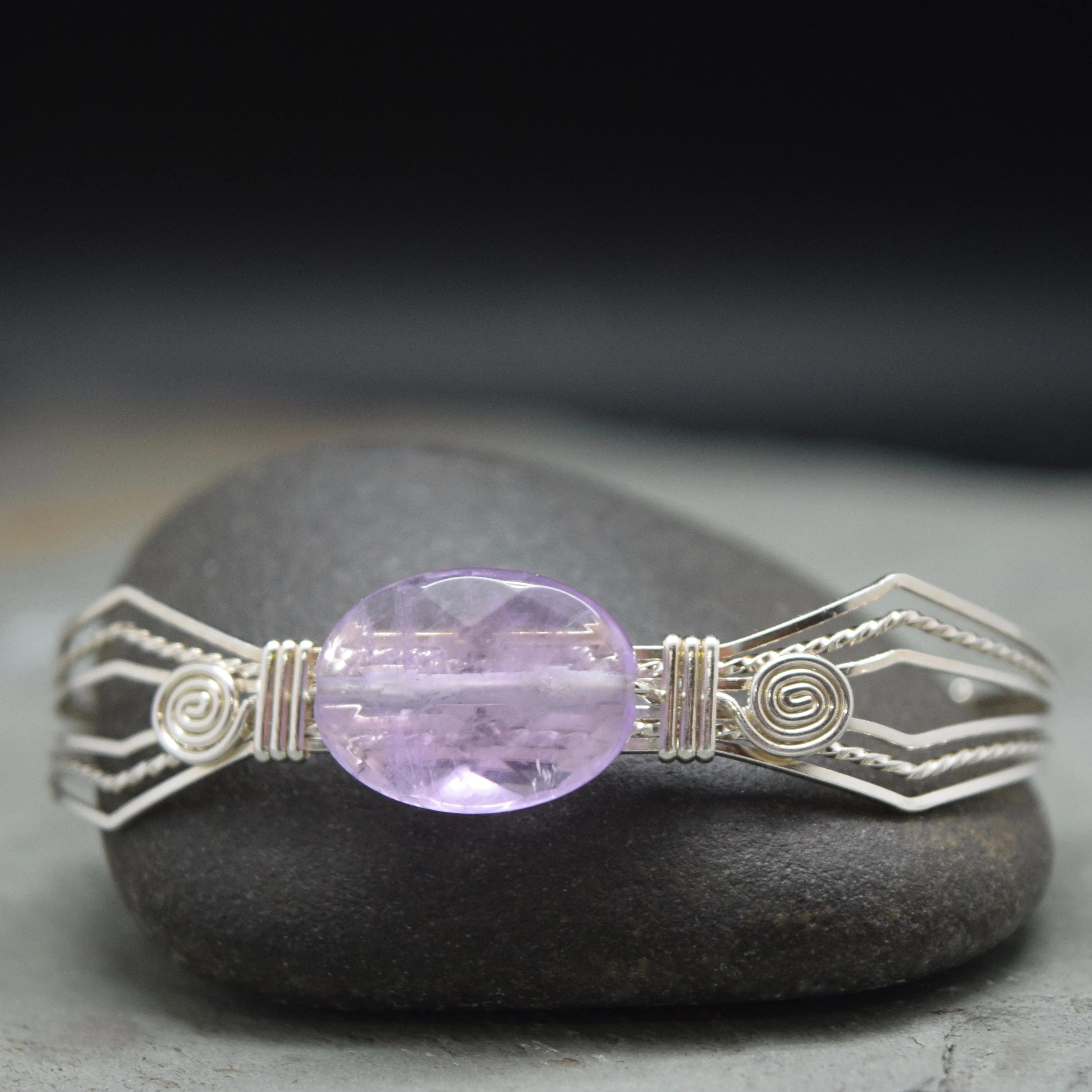 Nazca Lavender Amethyst Bracelet