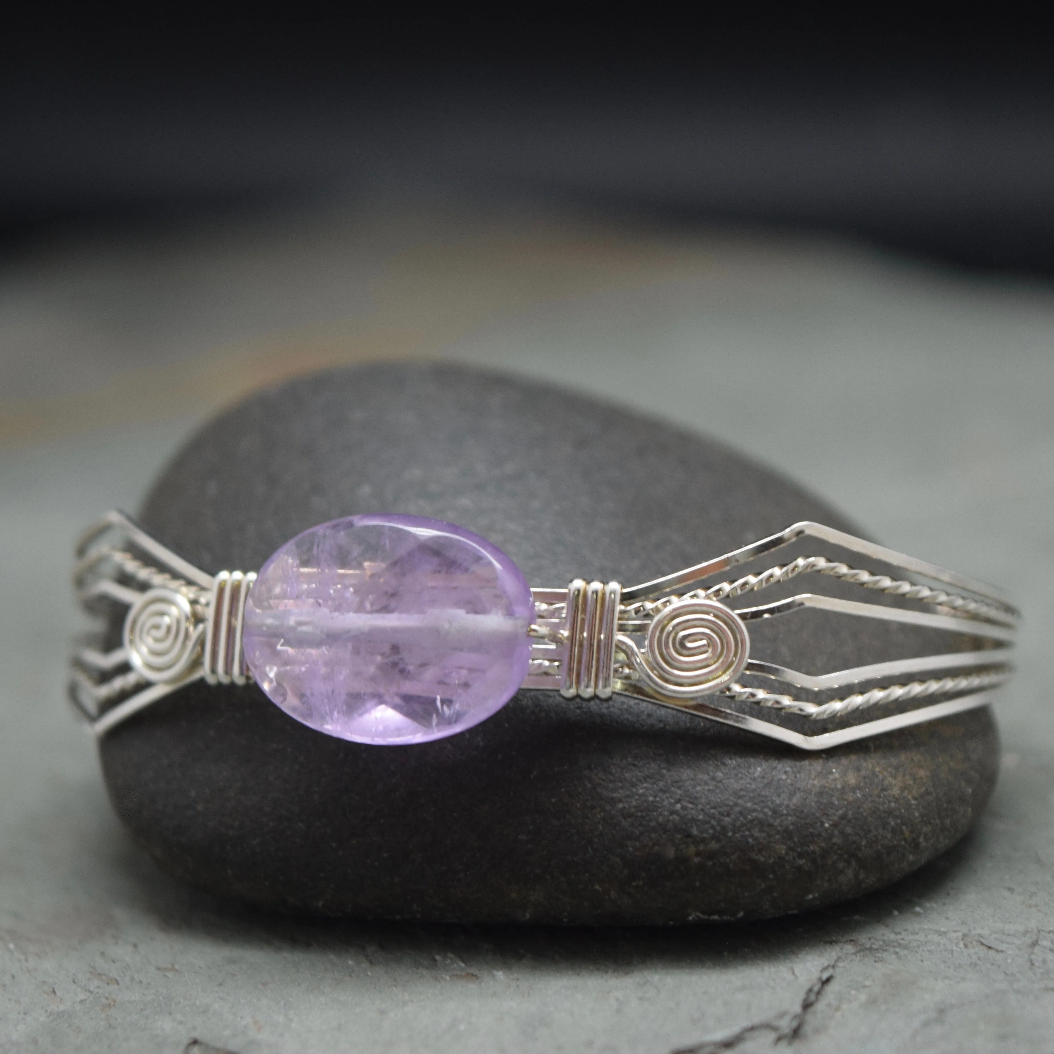 Nazca Lavender Amethyst Bracelet