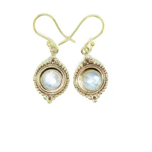 Novitha Brass Earrings