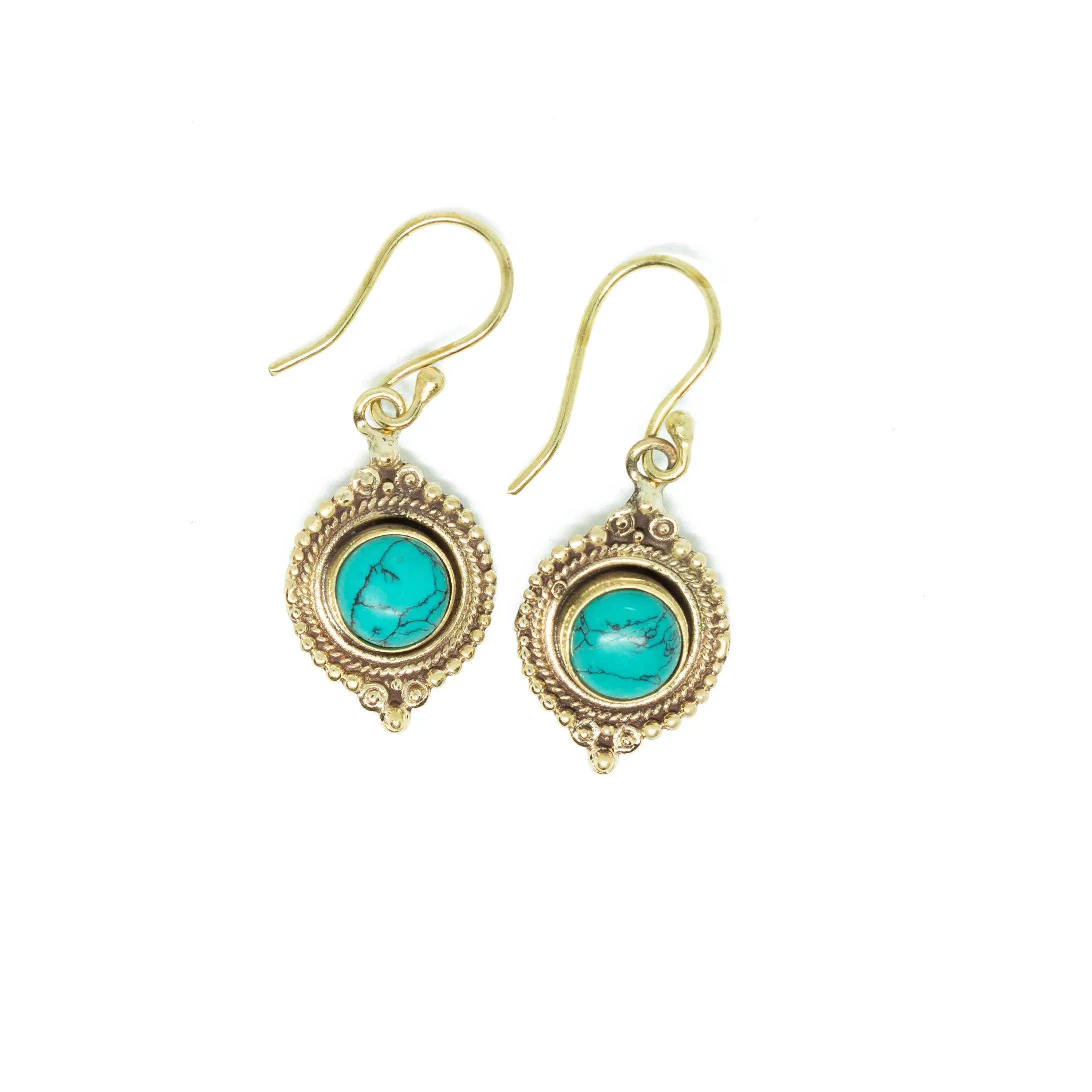 Novitha Brass Earrings
