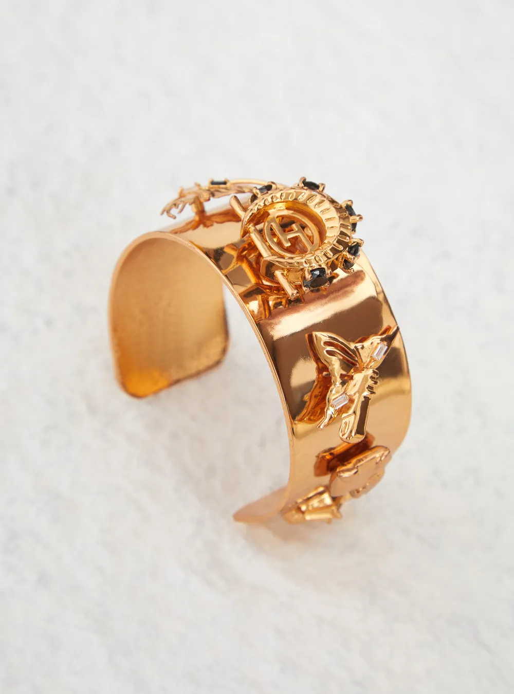 O.H. Crescent Half Wrist Cuff