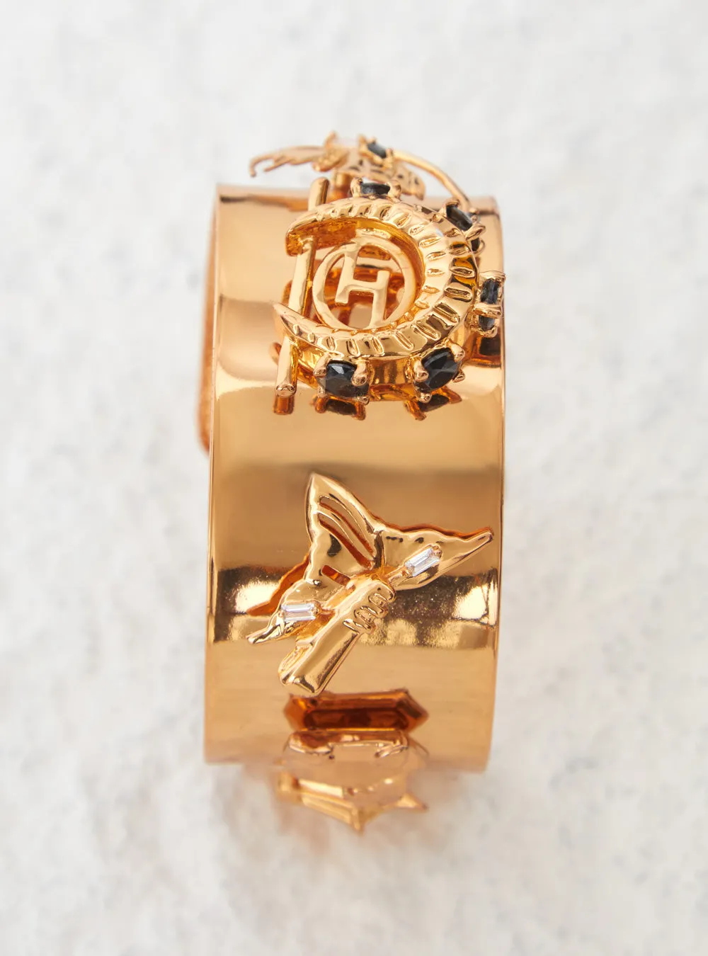 O.H. Crescent Half Wrist Cuff