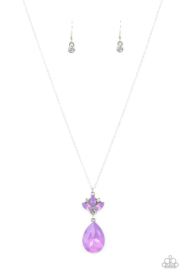 Paparazzi Necklace ~ Celestial Shimmer - Purple