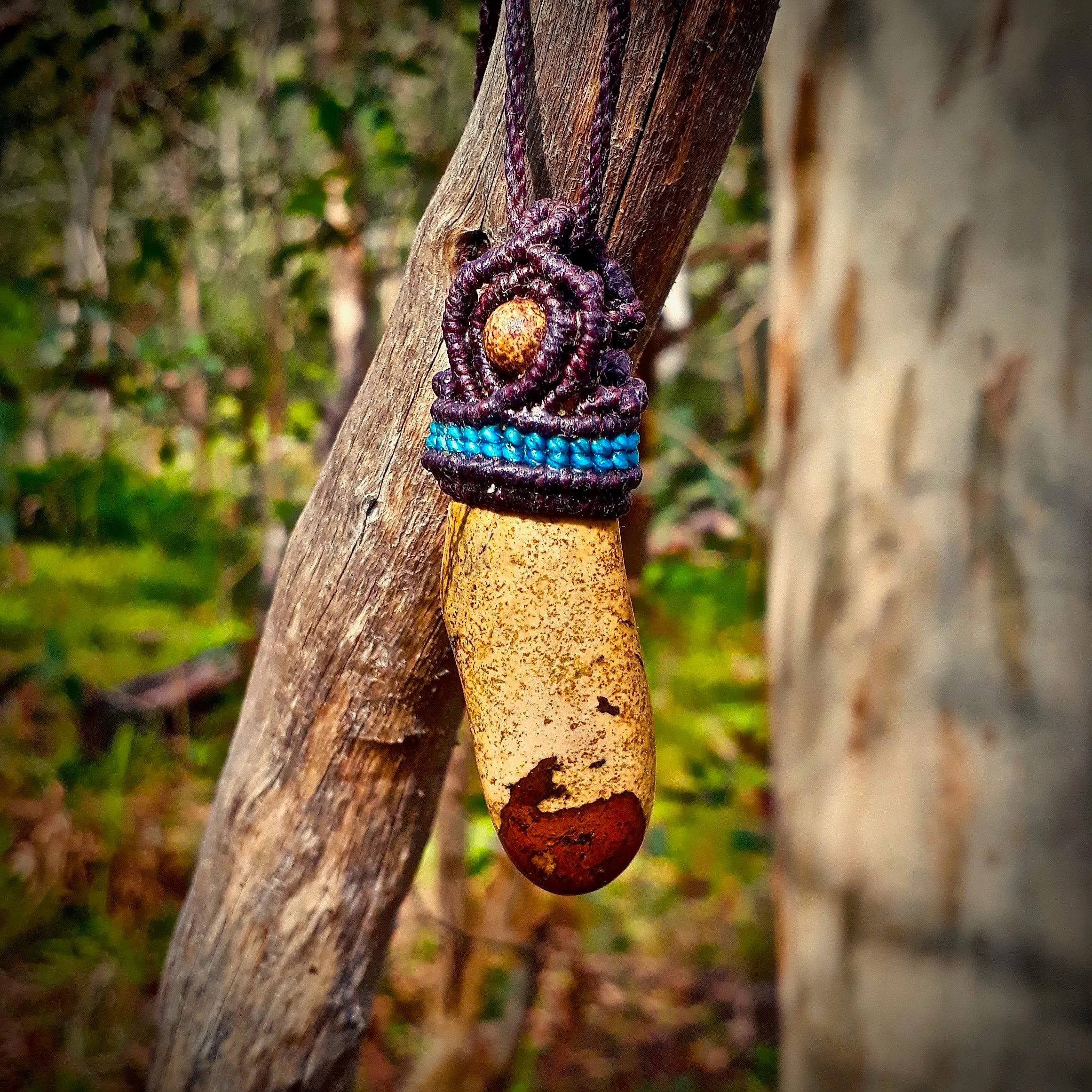 Picture jasper necklace