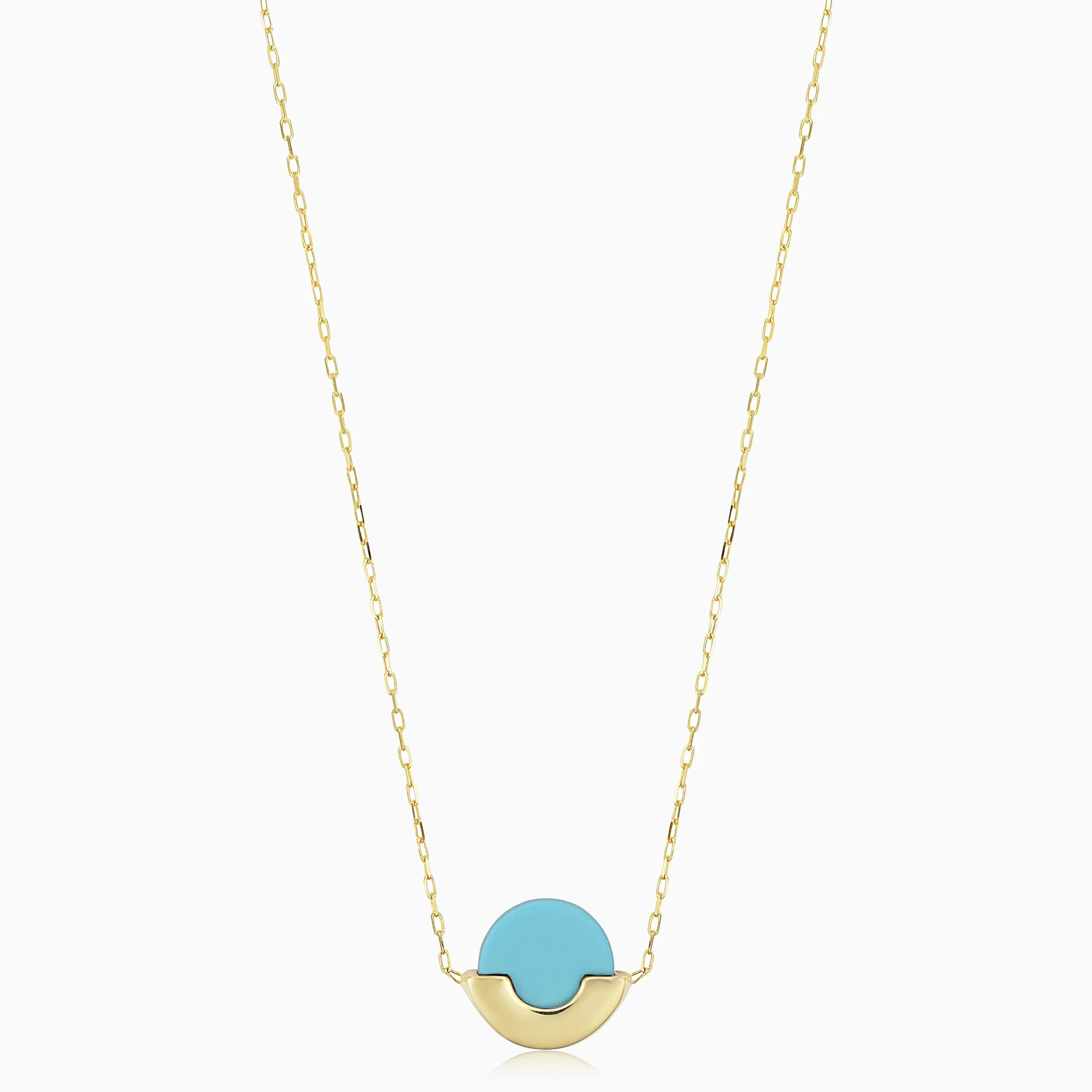 Stone Purse Pendant Necklace