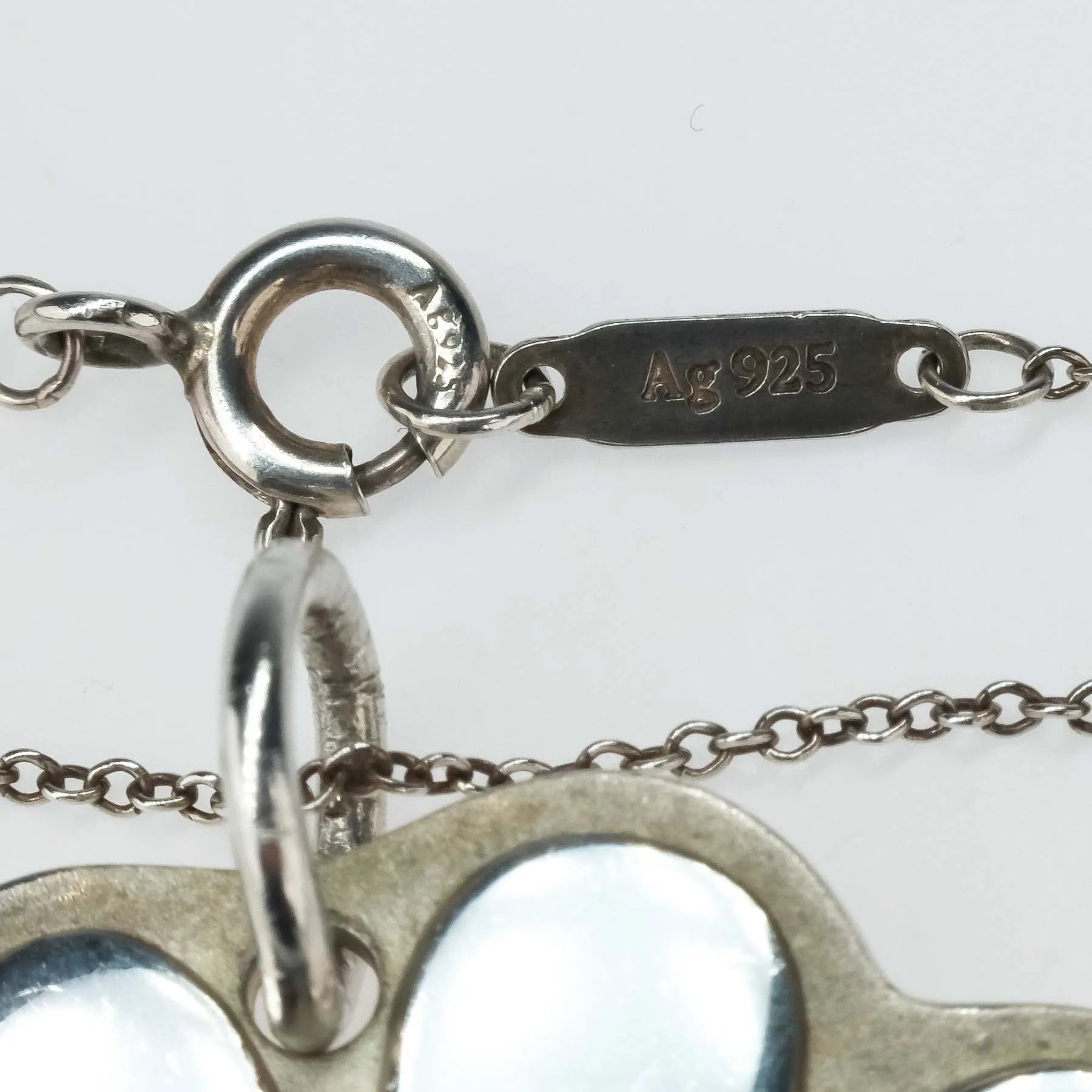 Tiffany & Co. Dog Paw Pendant Necklace in Sterling Silver