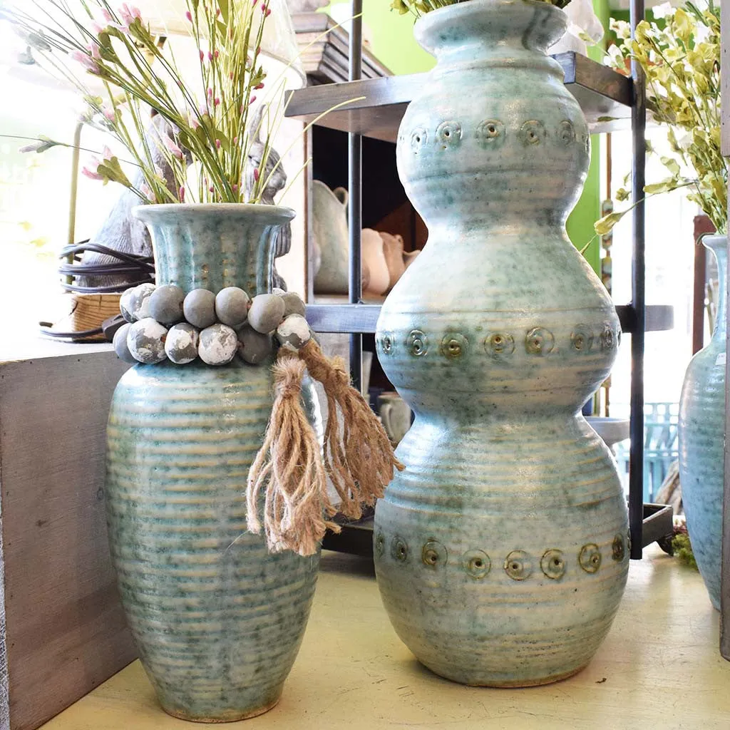 Vase 12" Jade