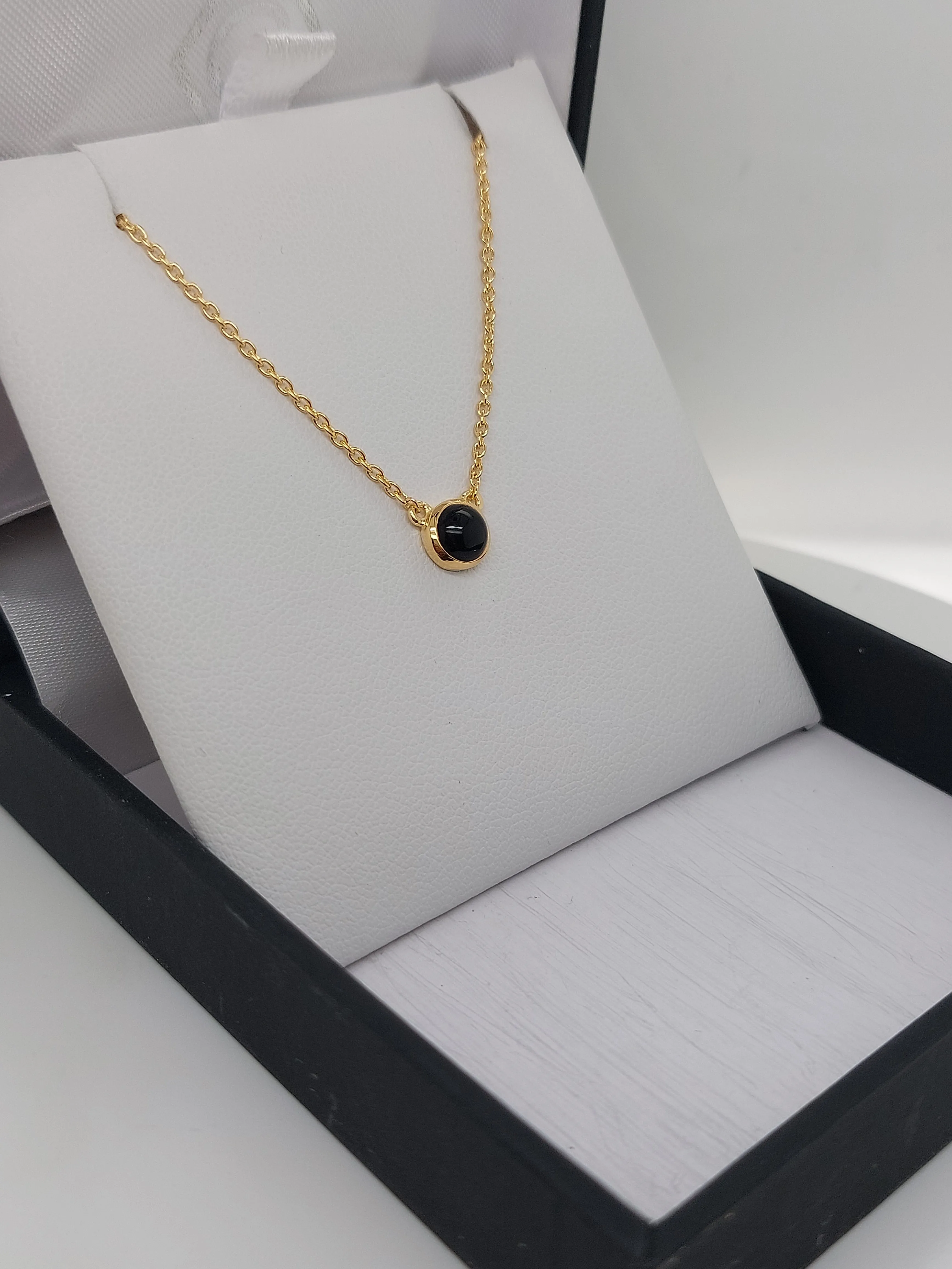 Yellow Heavenly Onyx Necklace